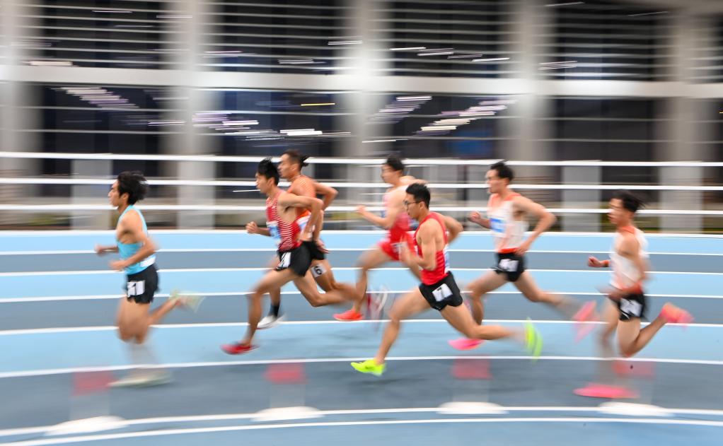 田径——全国室内锦标赛：男子1500米决赛赛况